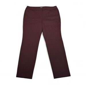 Roz & Ali - Burgundy Dress Trousers